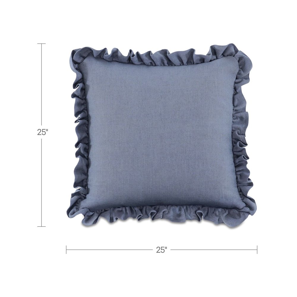 Betty 25 Inch Cushion Blue