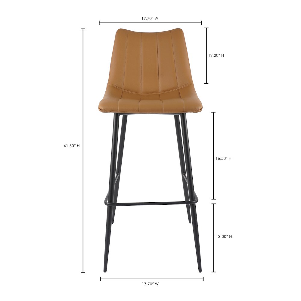 Alibi Bar Stool Tan - Set of Two