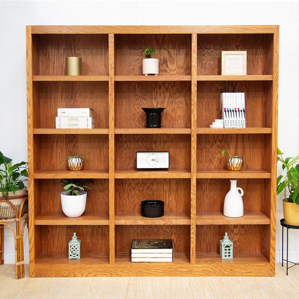 Concepts in Wood 72 x 72 Wall Storage Unit, Dry Oak Finish