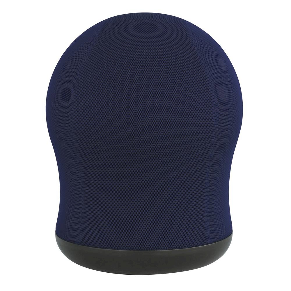 Zenergy Swivel Ball Chair, Blue Seat/Blue Back, Black Base