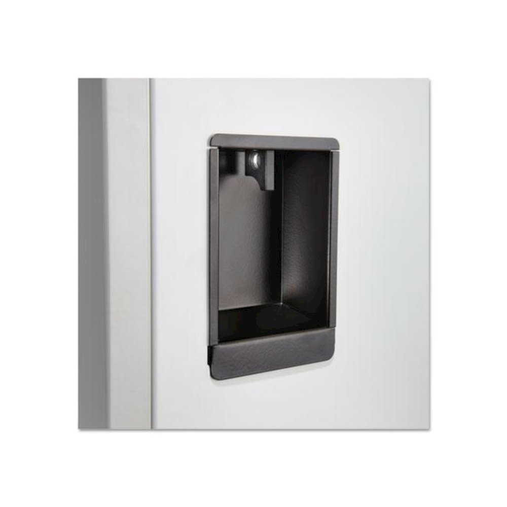 Double-Tier Locker, 12w x 18d x 78h, Two-Tone Gray