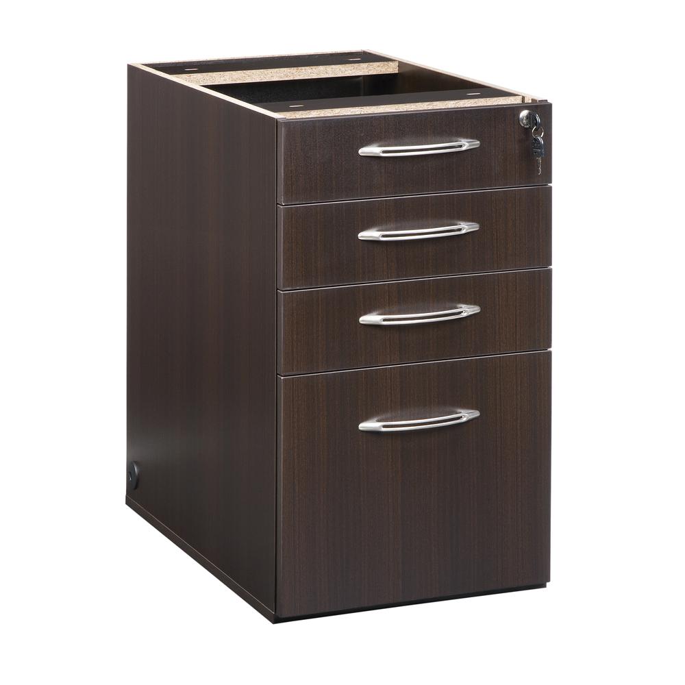 Credenza PBBF Ped, Mocha