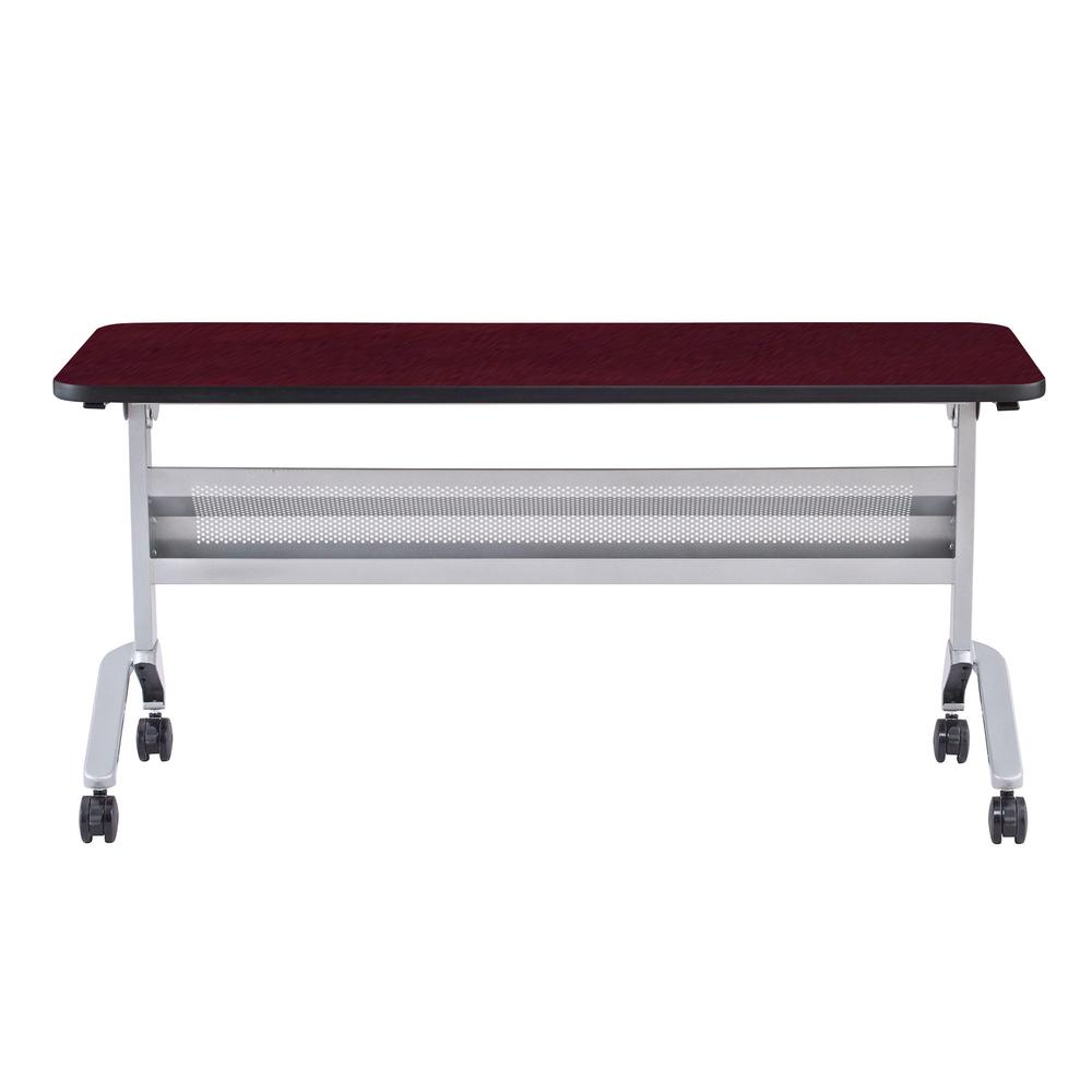 Flip-N-Go® 24 x 60" Rectangular Training Table RegalMahogany