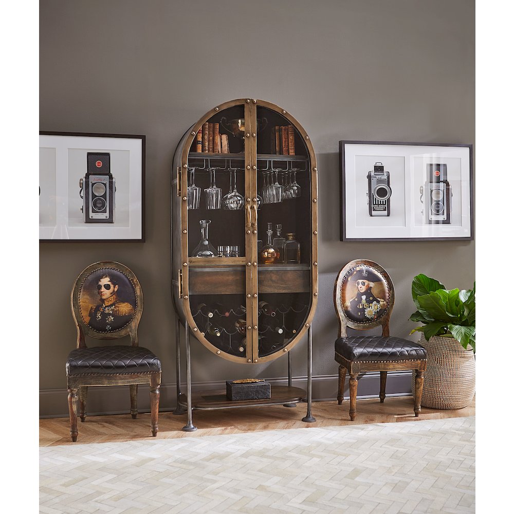 Melbourne Oval Bar Cabinet