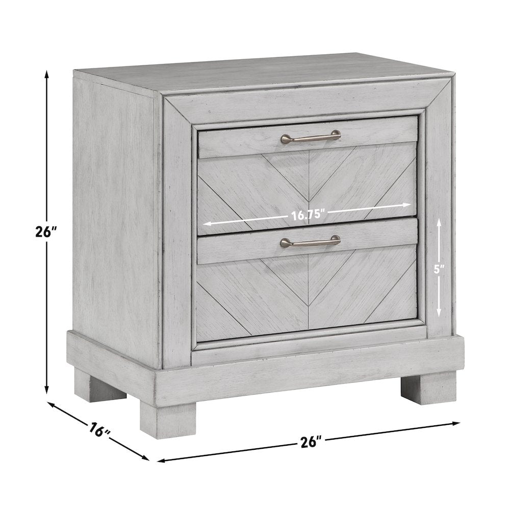 Montana Queen 3 pc Set(2 NS+Bed)