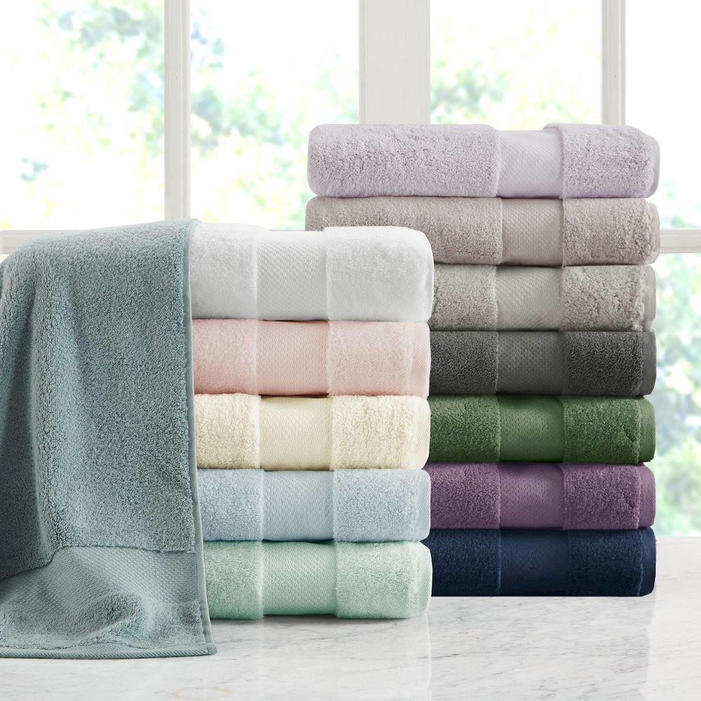 Turkish Cotton 6 Piece Bath Towel Set