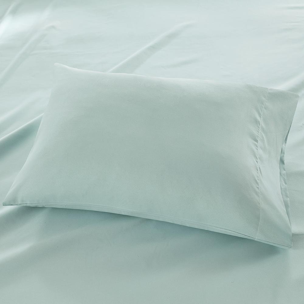 Seafoam 3M Microcell All Season Moisture Wicking Sheet Set, Belen Kox