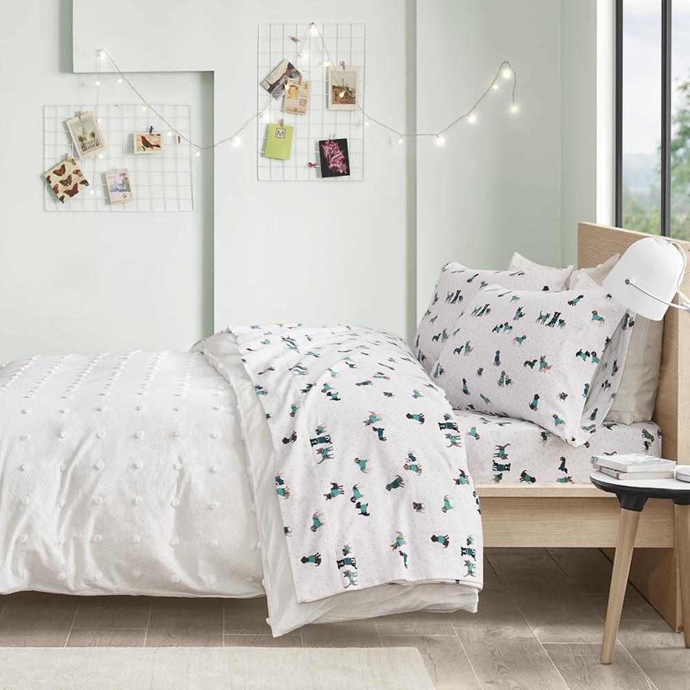 Cotton Flannel Printed Sheet Set