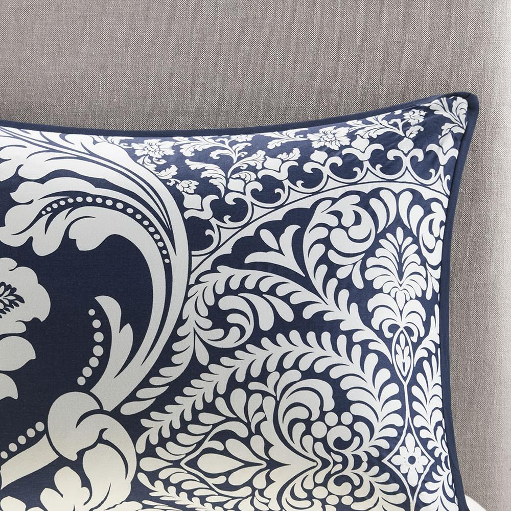 6 Piece Printed Duvet Cover Set