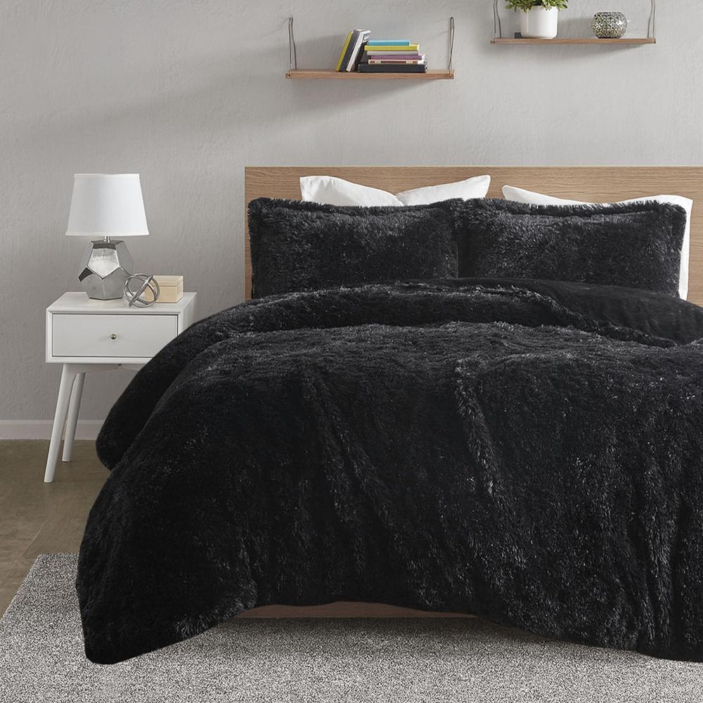 Shaggy Fur Duvet Cover Set