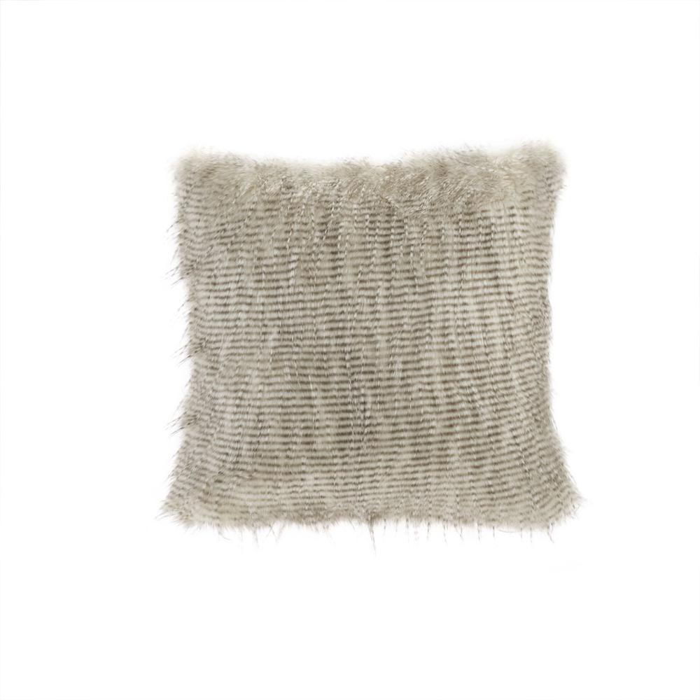 Faux Fur Square Pillow