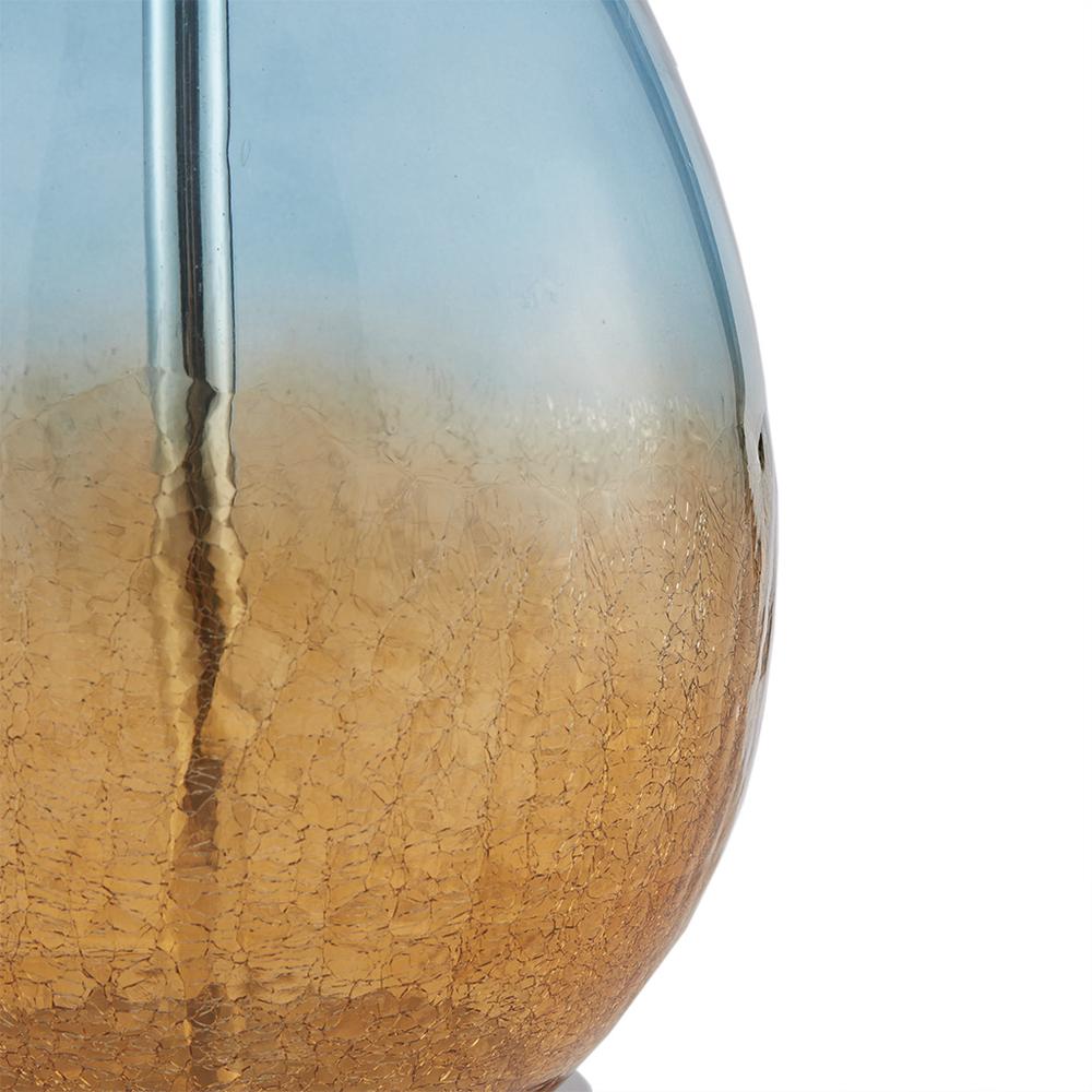 Cortina Blue Glass Table Lamp Set, Belen Kox