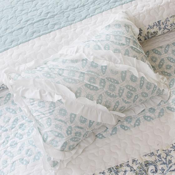 Dawn 6 Piece Cottage Percale Coverlet Set, Belen Kox