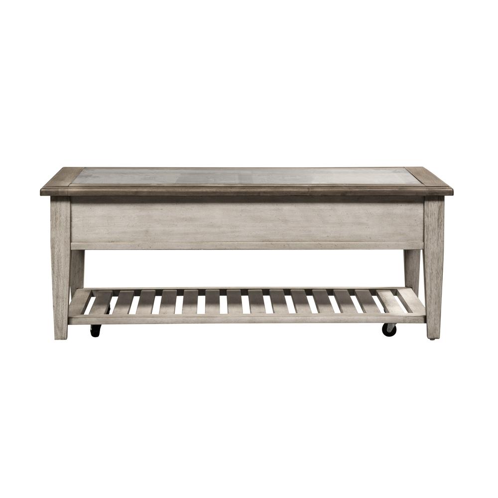 Rectangular Ceiling Tile Cocktail Table