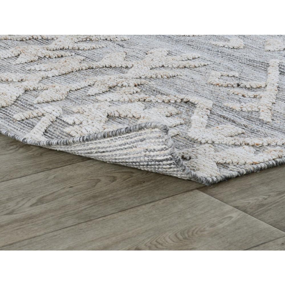 Hoeft 8x10 Indoor Outdoor Handwoven Gray Multi Area Rug by Kosas Home