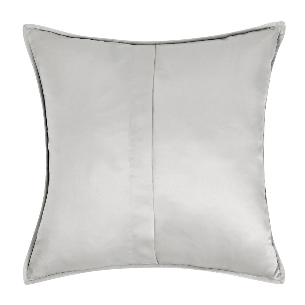 Winthrop 100% Sateen Silver Euro Sham by Kosas Home