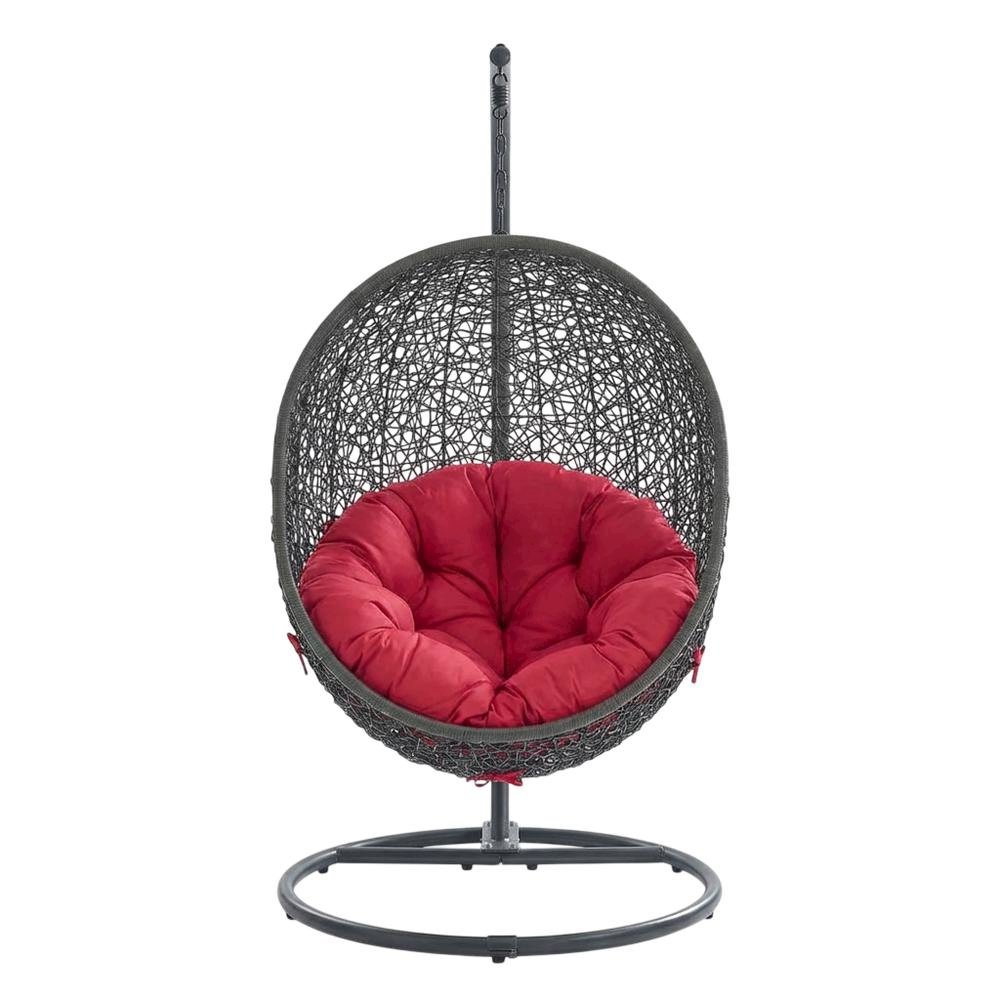 Outdoor Patio Chair With Stand For Relaxing And Lounging