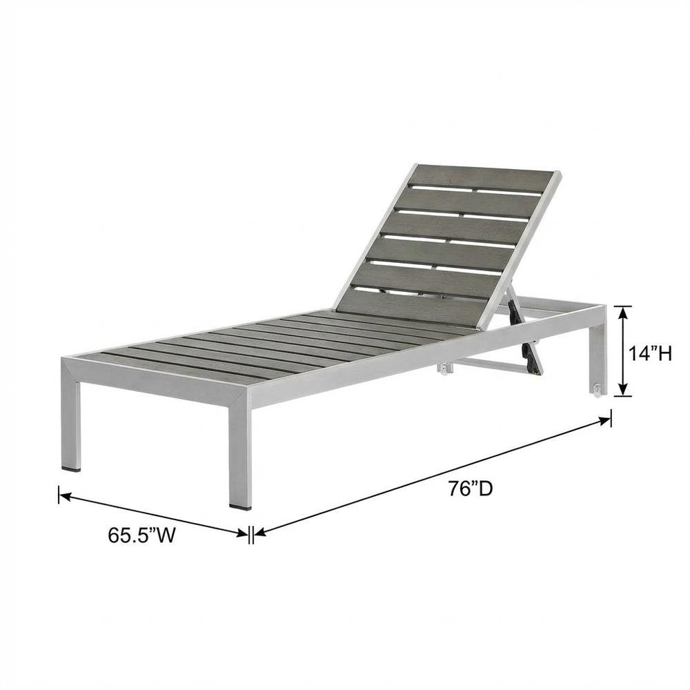 Outdoor Patio Aluminum Set With 3 Pieces And Sturdy Design