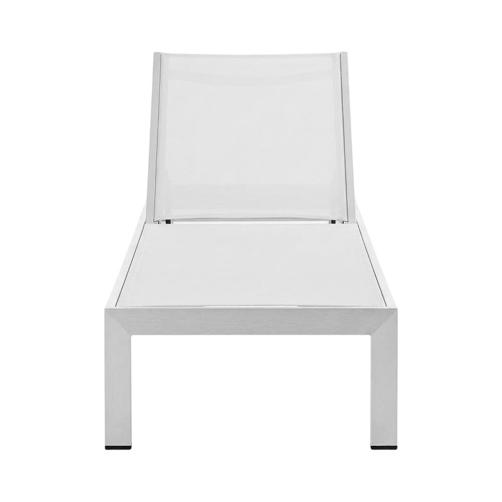 Aluminum Outdoor Patio Lounge Set With Backrest Support And Stacking-Free Design
