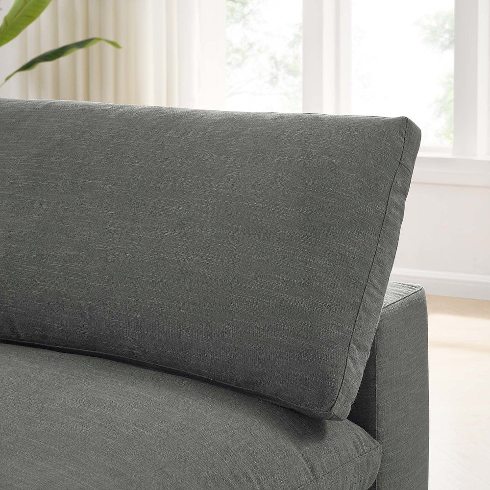 Commix Down Filled Overstuffed Armless Chair