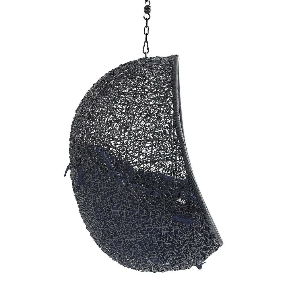 Encase Sunbrella Fabric Swing Outdoor Patio Lounge Chair Without Stand