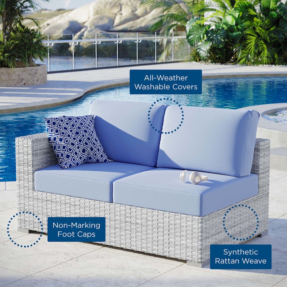 Convene Outdoor Patio Left-Arm Loveseat