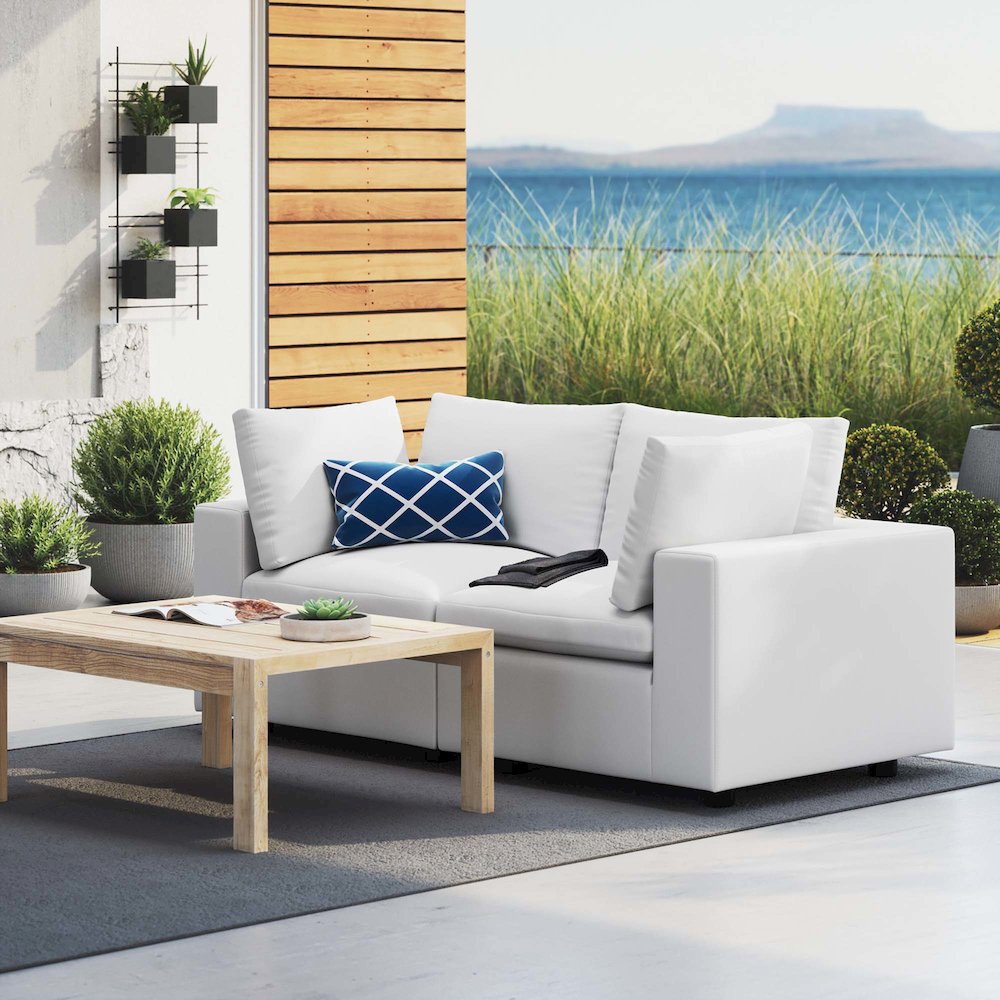 Commix Sunbrella Outdoor Patio Loveseat