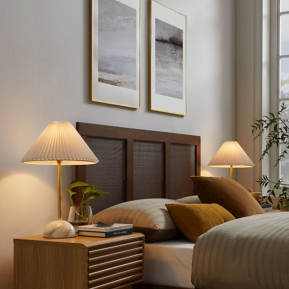 Illusion Marble Dome Table Lamp