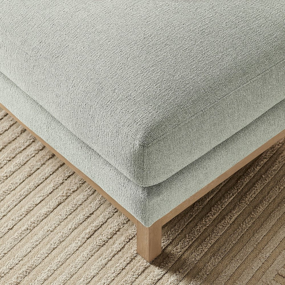 Roscoe Fabric Ottoman