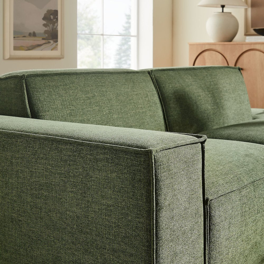 Restore 2-Piece Performance Fabric Upholstered Modular Loveseat