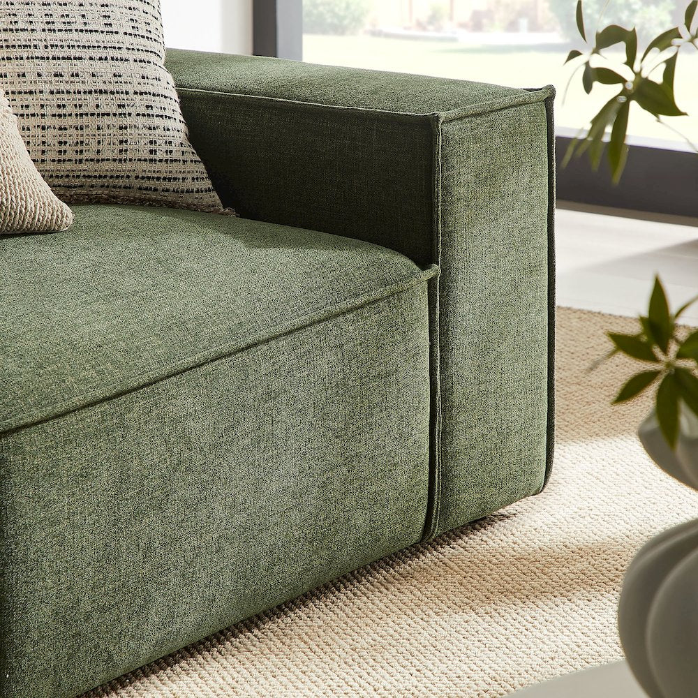 Restore 2-Piece Performance Fabric Upholstered Modular Loveseat