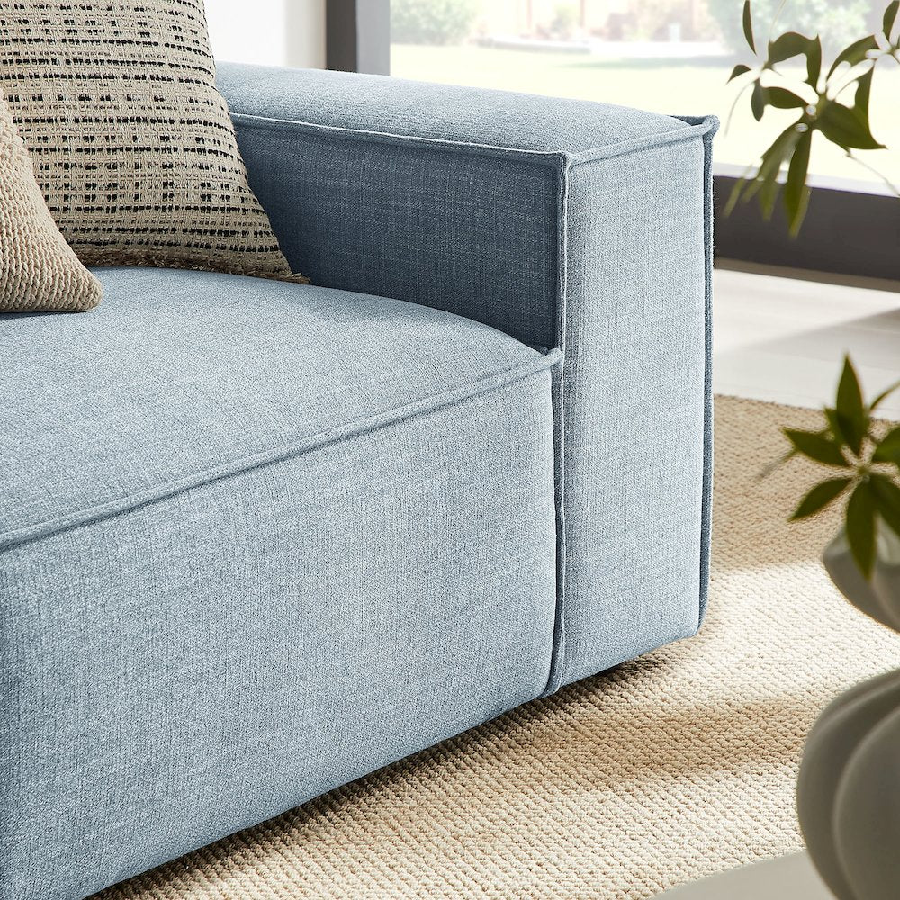 Restore 2-Piece Performance Fabric Upholstered Modular Loveseat