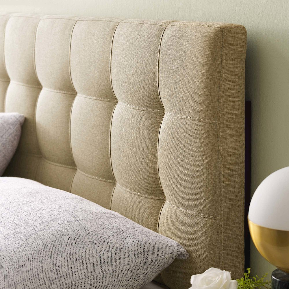 Lily Upholstered Fabric Full Headboard