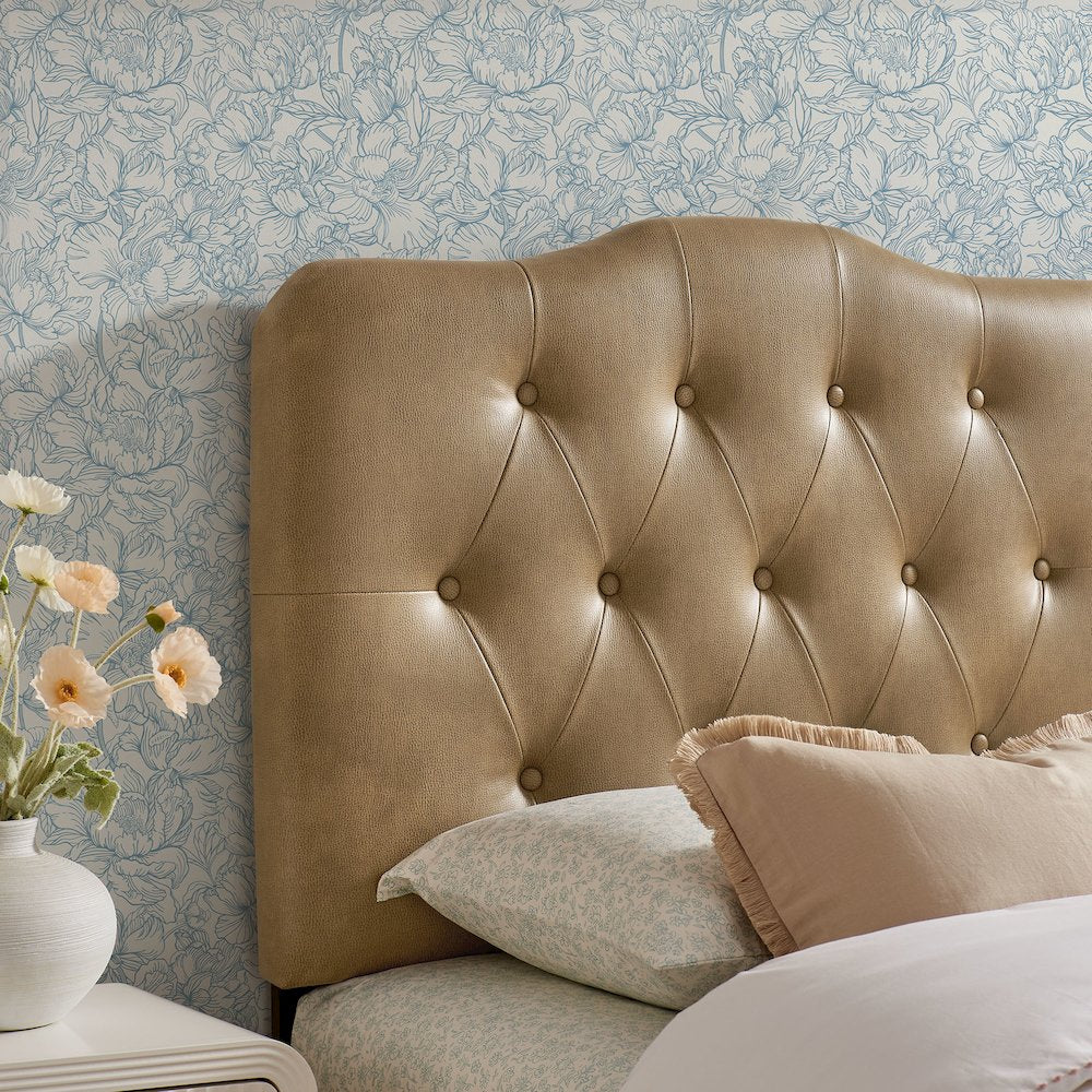 Annabel Faux Leather Twin Headboard