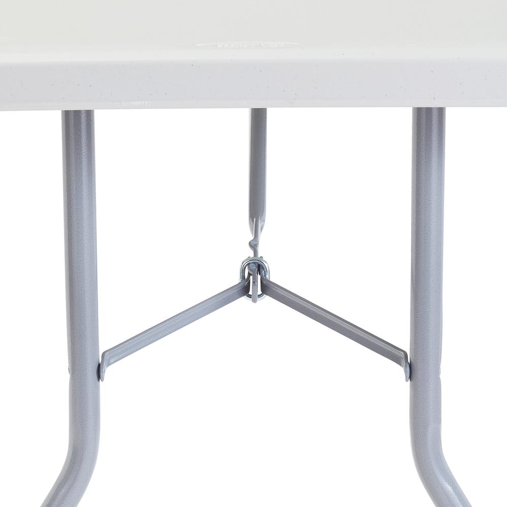 NPS® 30" x 72" Heavy Duty Folding Table, Speckled Gray