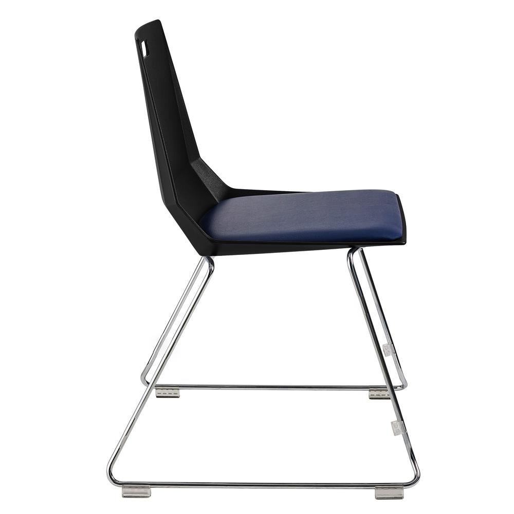 NPS® LūvraFlex Chair Poly Back/Padded Seat Multi