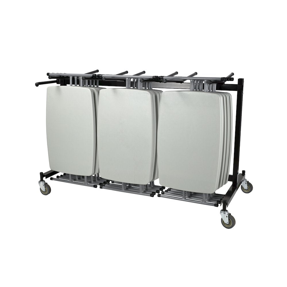 Heavy-Duty Folding Chair and Personal Table Storage Dolly