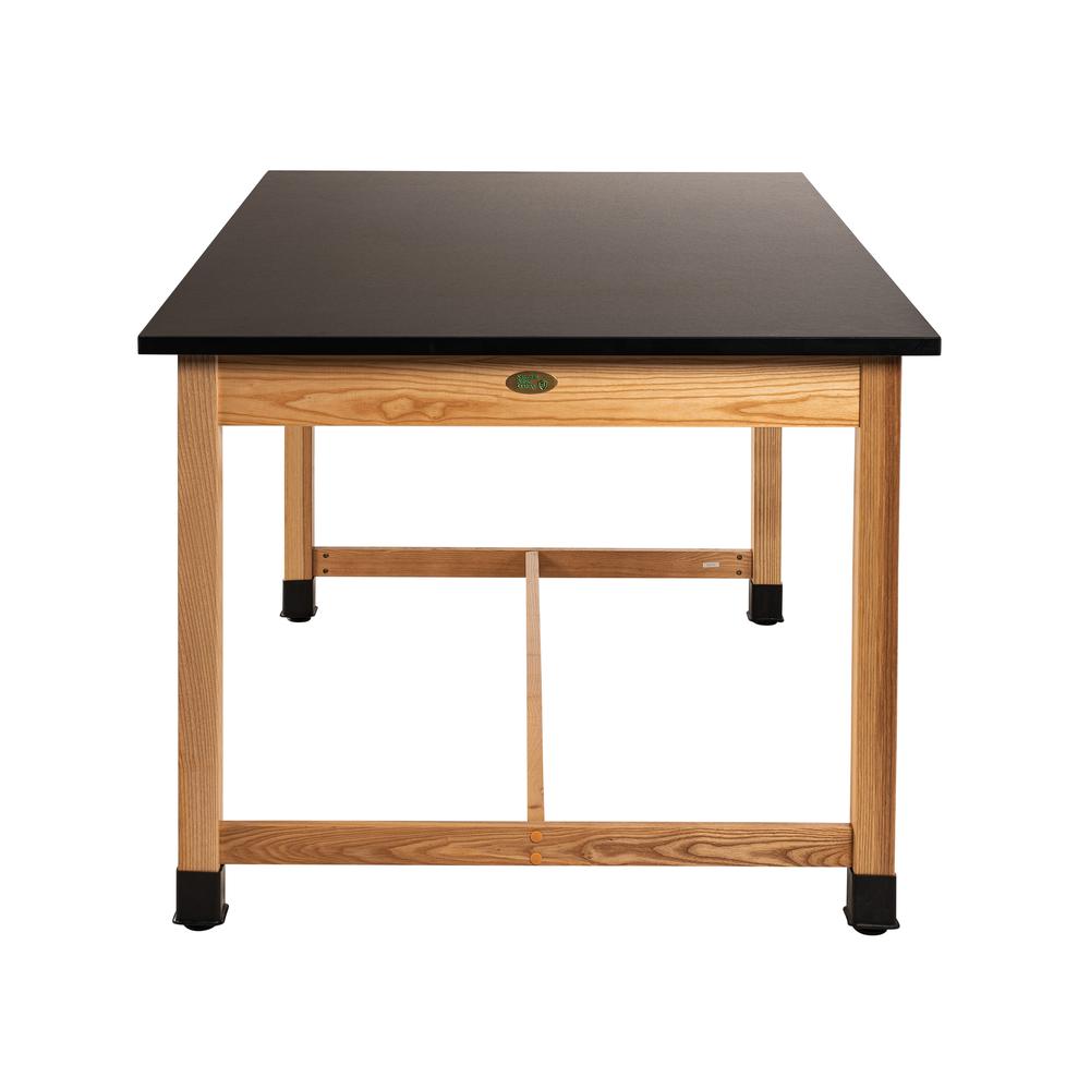 NPS® Wood Science Lab Table, 42 x 60 x 36, Chemical Resistant Top