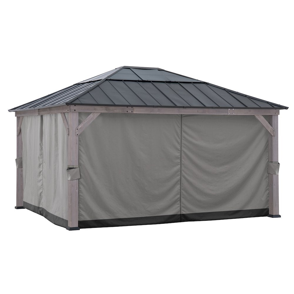 Replacement Privacy Side Wall Curtains for 13 ft. x 15 ft. Gazebos