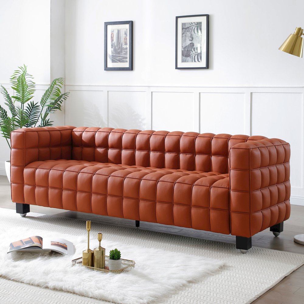 Emma Luxurious Leather Sofa