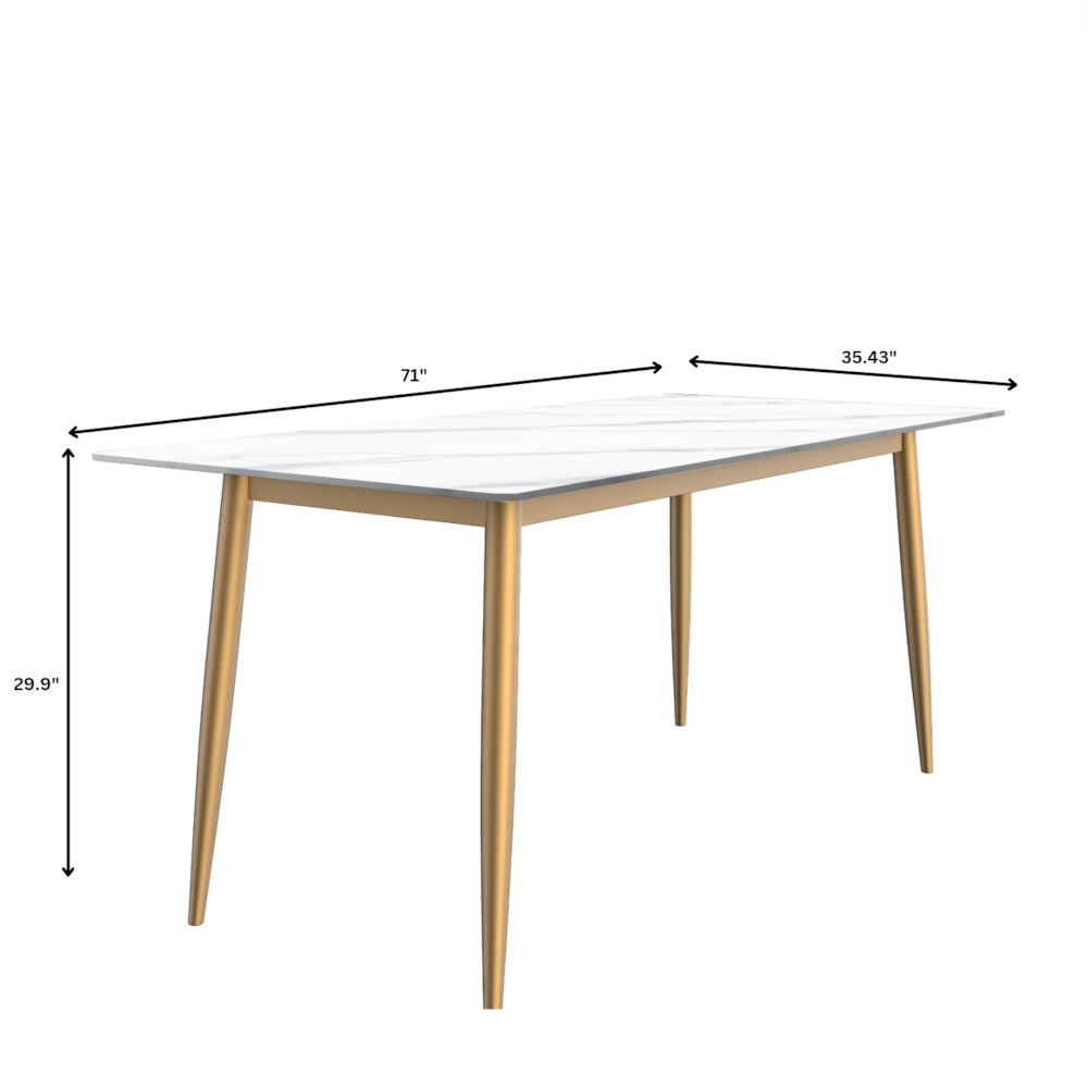 Zayle Series Modern Dining Table