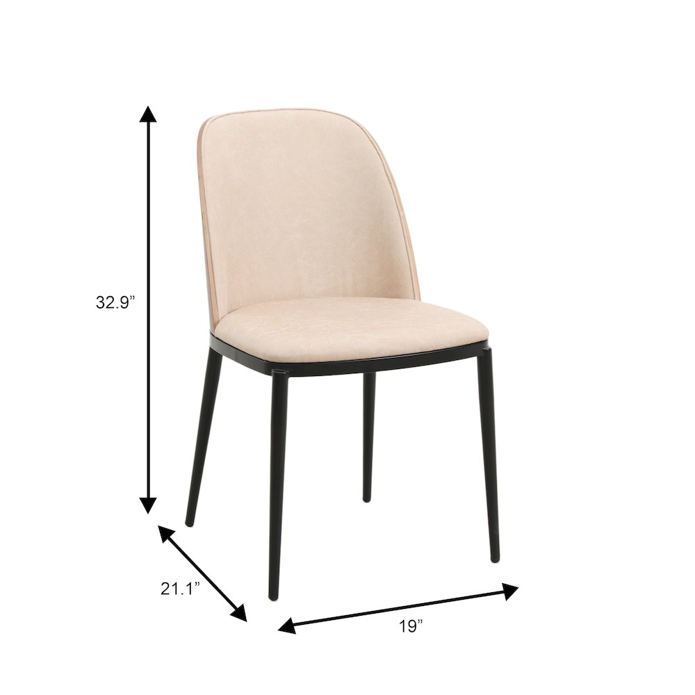 Tule Mid-Century Modern Dining Side Chair
