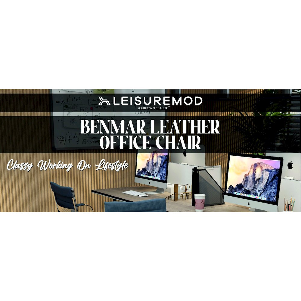 Benmar Home Mesh Office Chair in Grey
