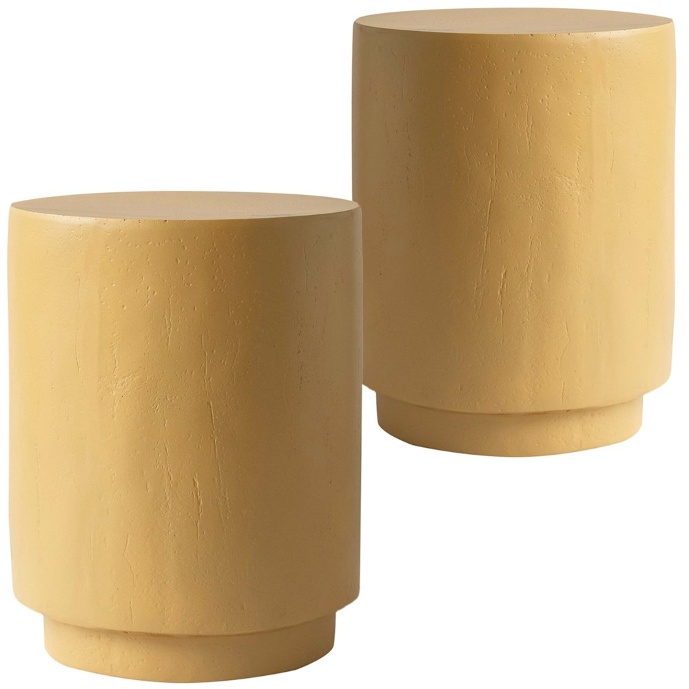 Modern Side End Table Ramble Series In Beige