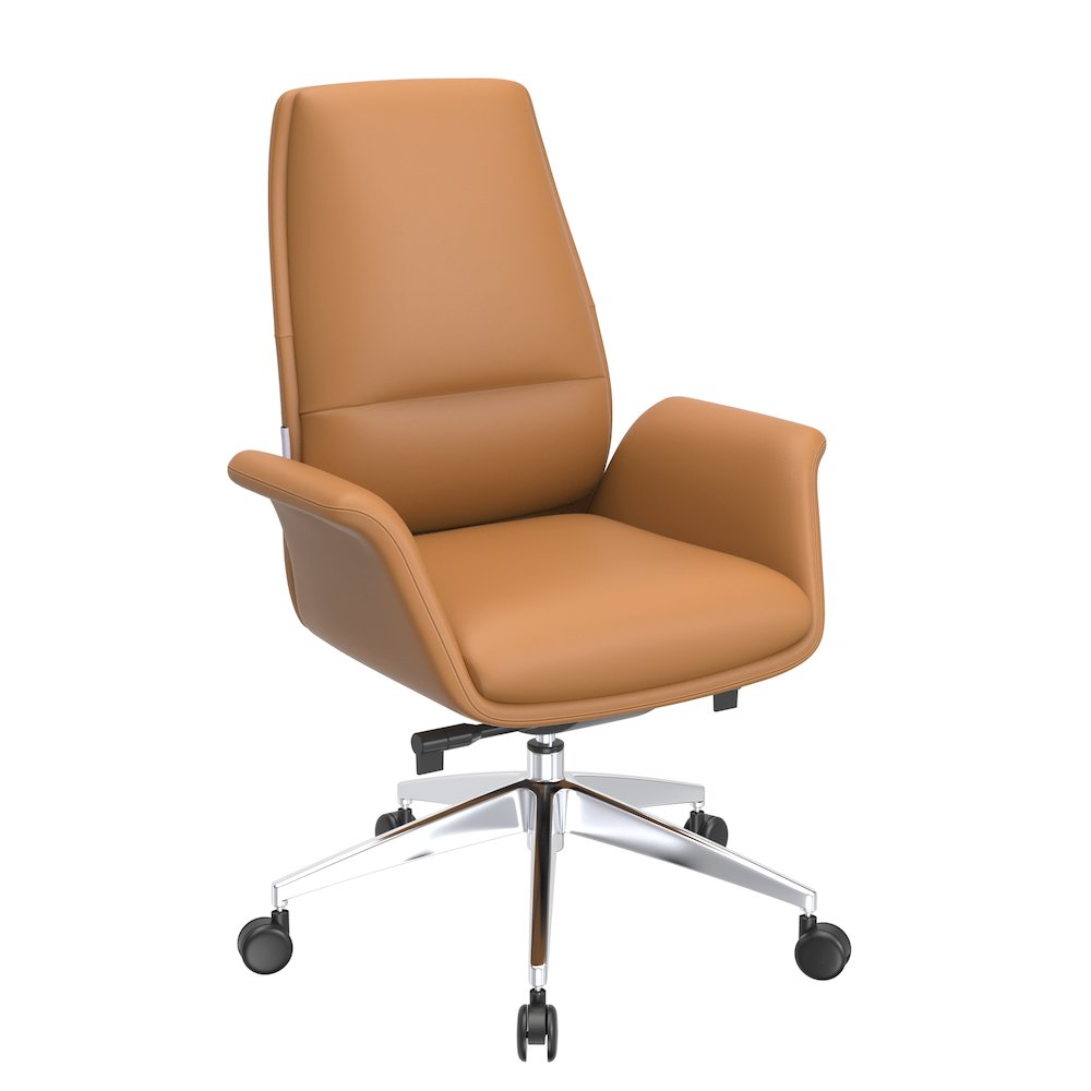 Summit Series Office Chair In Acorn BrownLeather