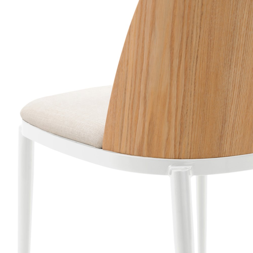 Tule Mid-Century Modern Dining Side Chair Set of 4