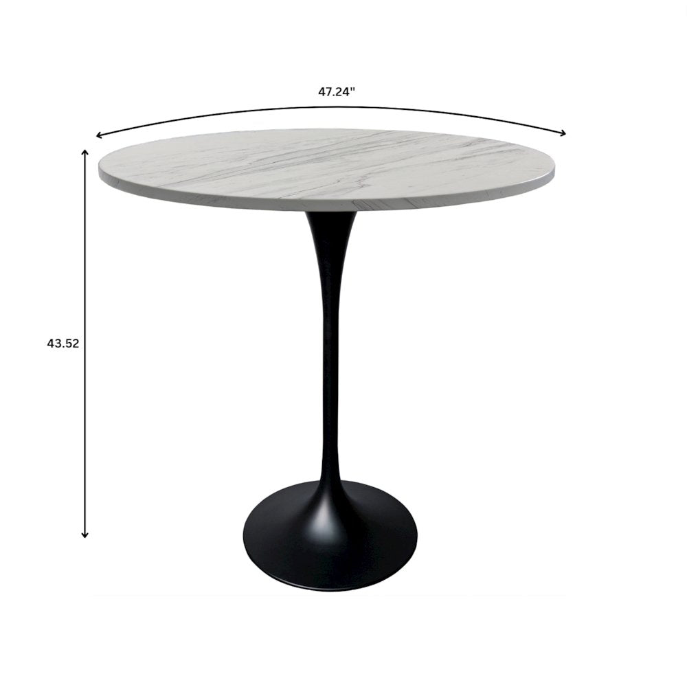 Verve Collection Modern Bar Height Table