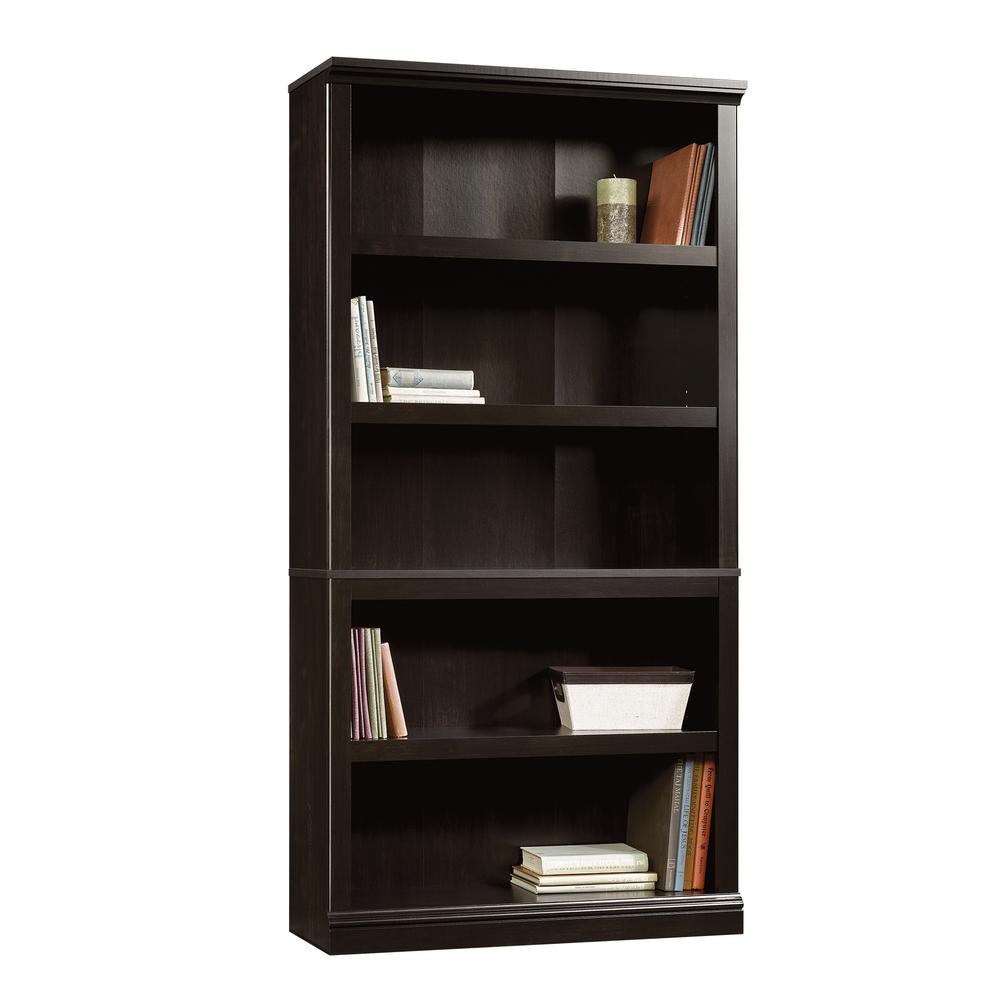 Miscellaneous Storage Bookcase, Estate Black finish