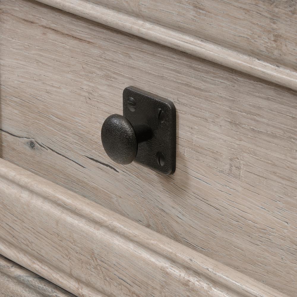 Palladia Executive Desk, Split Oak finish