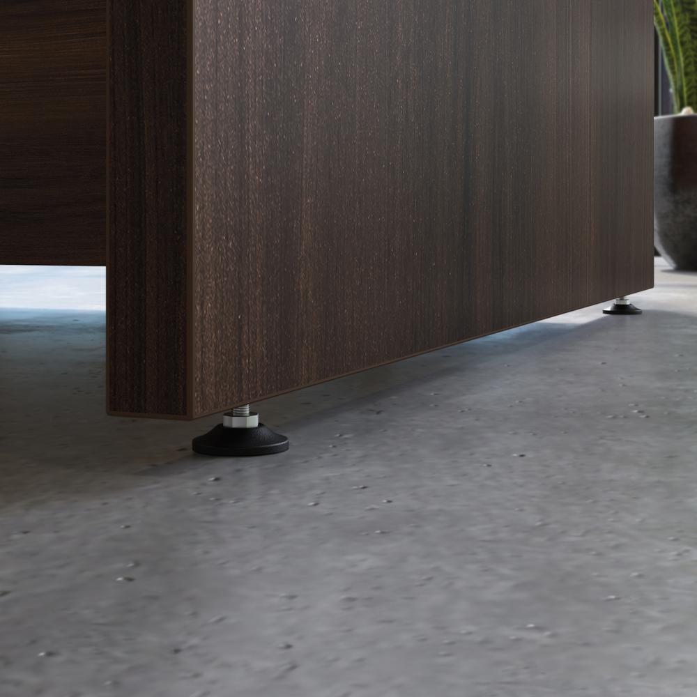 Affirm Commercial Office Desk, Noble Elm finish